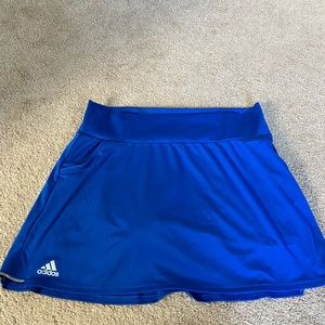 Blue adidas skirt